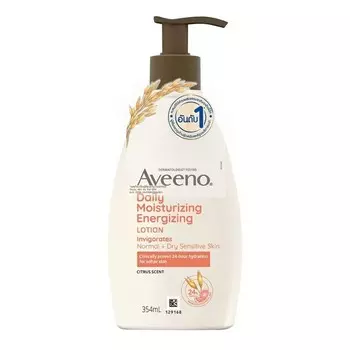 Aveeno Ежедневный увлажняющий бодрящий лосьон с грейпфрутом и гранатом 354 мл, Orange
