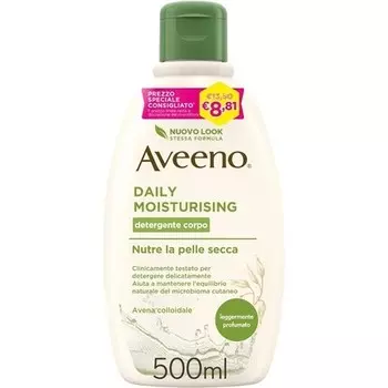 Aveeno Ежедневный увлажняющий нежный парфюмированный гель для душа 500 мл