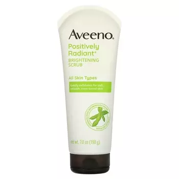 Aveeno Positively Radiant Осветляющий скраб, 7 унций (198 г)