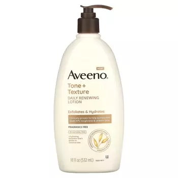 Aveeno Tone + Texture Ежедневный обновляющий лосьон, 18 жидких унций (532 мл)