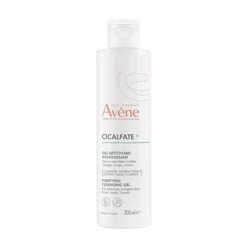 Avene Cicalfate+ Очищающий гель для умывания 200 мл