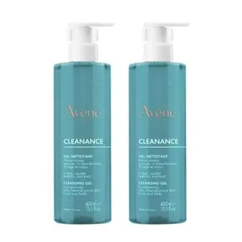 Avene Cleanance Duo Очищающий гель - 2 X 400 мл Avne