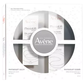 Avène набор: разглаживающий крем для лица на день, 30 мл + крем для глаз, 15 мл