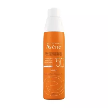 Avene Sensitive Skin Spf 50+ 200 мл Солнцезащитный спрей