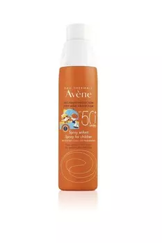 Avene Sun, спрей для детей, очень высокая защита от солнца, SPF 50+, 200 мл