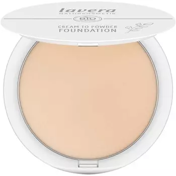 avera Cream to Powder Foundation Light 01 Nude с органическим миндальным маслом и витамином Е 10,5 г Lavera