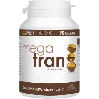 Avet Mega Tran масло печени трески в капсулах, 90 капсул/1 упаковка