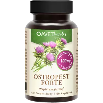 Avet Ostropest Forte биологически активная добавка, 60 капсул/1 упаковка