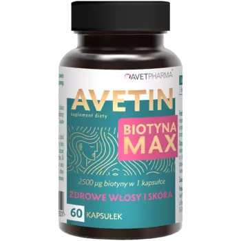 Avetin Biotyna Max биологически активная добавка, 60 капсул/1 упаковка