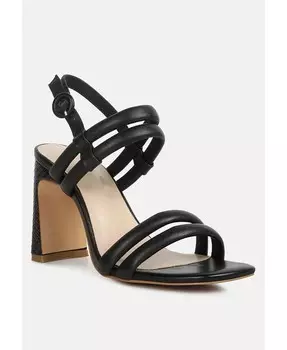 avianna Женские босоножки на узком блочном каблуке Rag & Co, черный