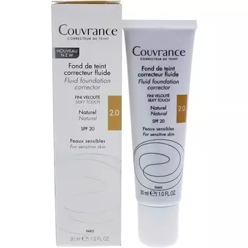 Avne Couvrance Жидкая тональная основа-корректор SPF20 30 мл