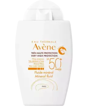 Avne Solaire Минеральный флюид SPF 50+ 40 мл Новая формула Avene