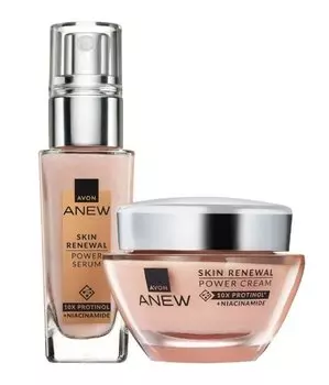 Avon, Anew Skin, набор косметики Protinol для омоложения и укрепления кожи, 2 шт.