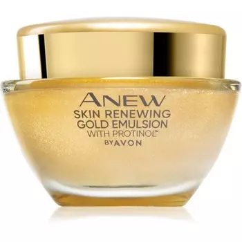 Avon Anew Skin Renewing Gold Emulsion Ночной увлажняющий крем против морщин - 50 мл