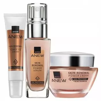 Avon Complete Care Set Anew Power Renewal 3in1 омолаживающий