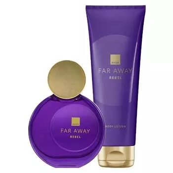 Avon, Far Away Rebel, набор косметики, 2 шт.