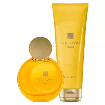 Avon, Far Away Shine, набор косметики, 2 шт.