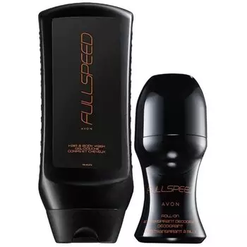 Avon Full Speed Set [Антиперспирант + гель]