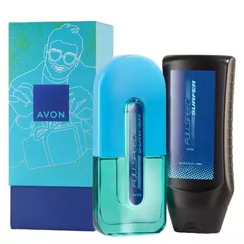 Avon, Full Speed Surfer, набор косметики, 2 шт.