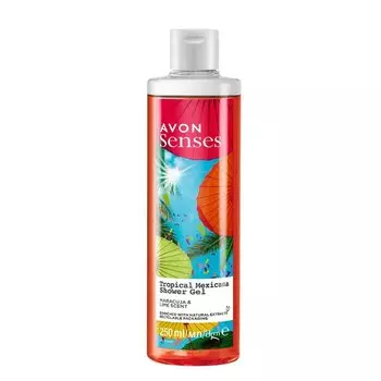Avon, Гель для душа, Tropical Mexicana Maracuja Lime, 250 мл