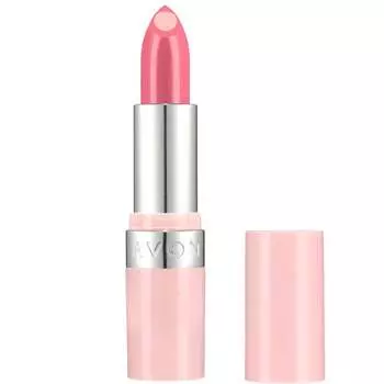 Avon, Hydramatic Shine, блестящая губная помада с гиалуроновой кислотой, ярко-розовый