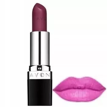 Avon, Матовая губная помада True Color Electric Pink, 3,6 г