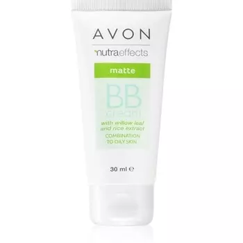 Avon Nutra Effects Matte BB Cream Medium 30 мл — покрытие 5 в 1
