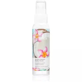 Avon Освежающий спрей для тела Senses Aloha Monoi - 100 мл