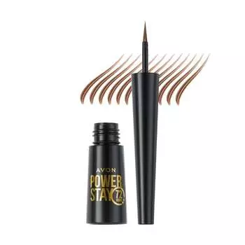 Avon Power Stay Super Long-lasting Liquid Eyebrow Liner «72 часа» — брюнетка — 2,5 г