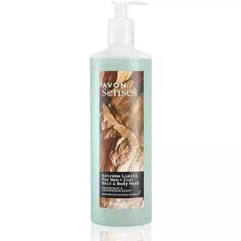 Avon Senses Extreme Limits Гель для волос и тела 720 мл Generic