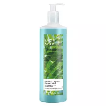 Avon, Senses, гель для душа Lagoon XXL Melon, 720 мл