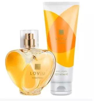 Avon Set LOV U TOGETHER парфюмированная вода 50 мл + лосьон для тела