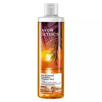 Avon, Sun Kissed Sunsets, гель для душа, Mandarin Oud Ylang Kwaty, 250 мл