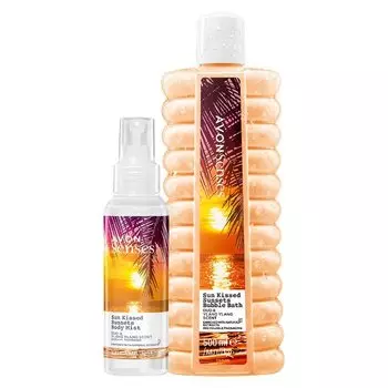 Avon, Sun Kissed Sunsets, набор косметики, Mandarin Oud Ylang Kwaty, 2 шт.