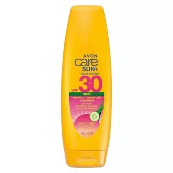 Avon, Sun Waterproof Protective Balm 3in1 Spf 30, 150 мл