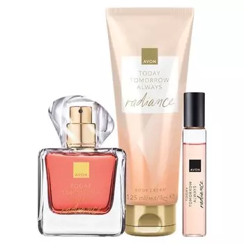 Avon, TTA Today Tomorrow Always Radiance, набор косметики, 3 шт.