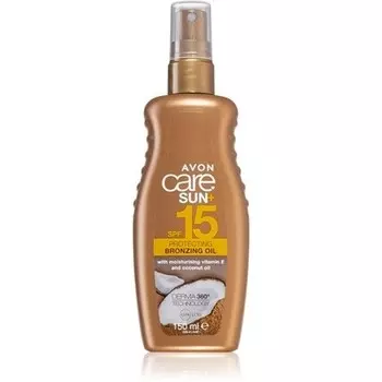 Avon Уход за кожей Sun + Bronze Защитное сухое масло Spf 15 150 мл