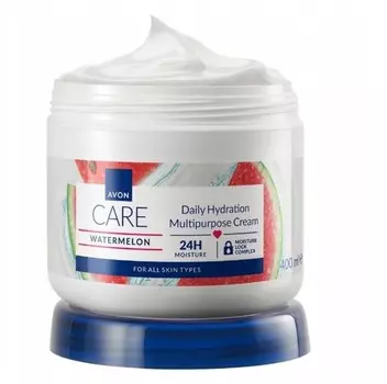Avon, Универсальный крем для ежедневного увлажнения Арбуз Арбуз 3 в 1, 400 мл
