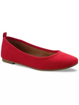 Avvery женские балетки Slip On Flat Sun + Stone, цвет red microsuede