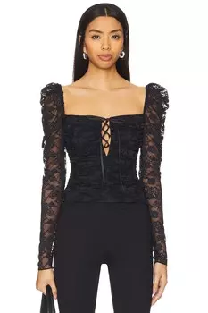 Ава топ Majorelle, черный