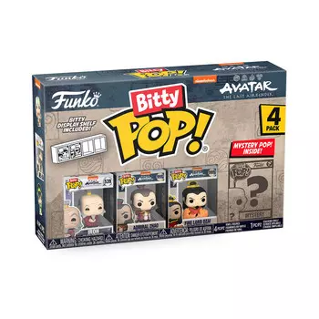 Аватар: Последний маг воздуха - набор из 4 фигурок Funko Bitty Pop, серия 3
