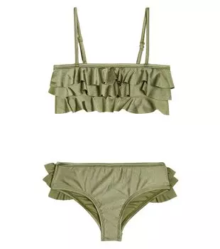 Августовское бикини Zimmermann Kids, зеленый