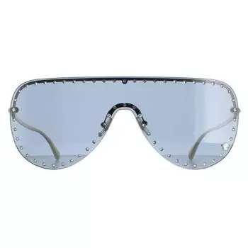 Авиатор Бледно-Золотой Темно-Синий VE2230B Versace, золото