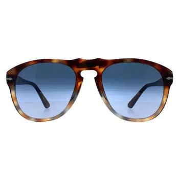 Авиатор Черепаховый Пятнистый Коричневый Лазурный Градиент Синий PO0649S Persol, коричневый