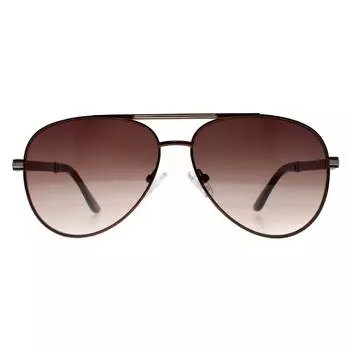Авиатор Коричневый Градиент GF0173 Guess, коричневый