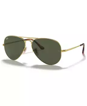 Авиатор Metal II Солнцезащитные очки, RB3689 Ray-Ban, золотой