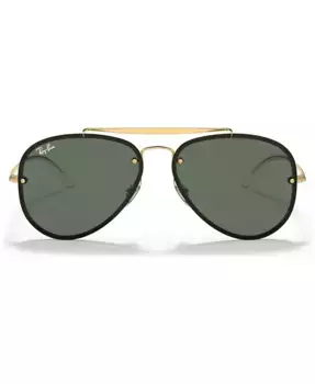Авиаторные солнцезащитные очки Blaze Unisex, модель RB3584N Ray-Ban, золотой