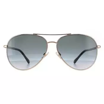 Авиаторы женские черные темно-серые с градиентом devan/s Jimmy Choo, желтый