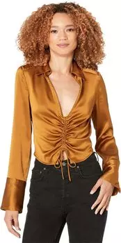 Аврора Блузка Free People, цвет Tiger Eye