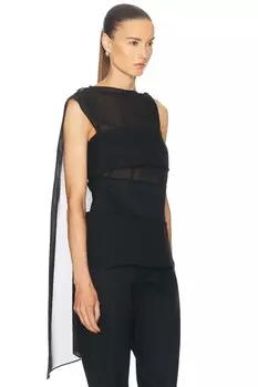 Аврора Топ Proenza Schouler, черный